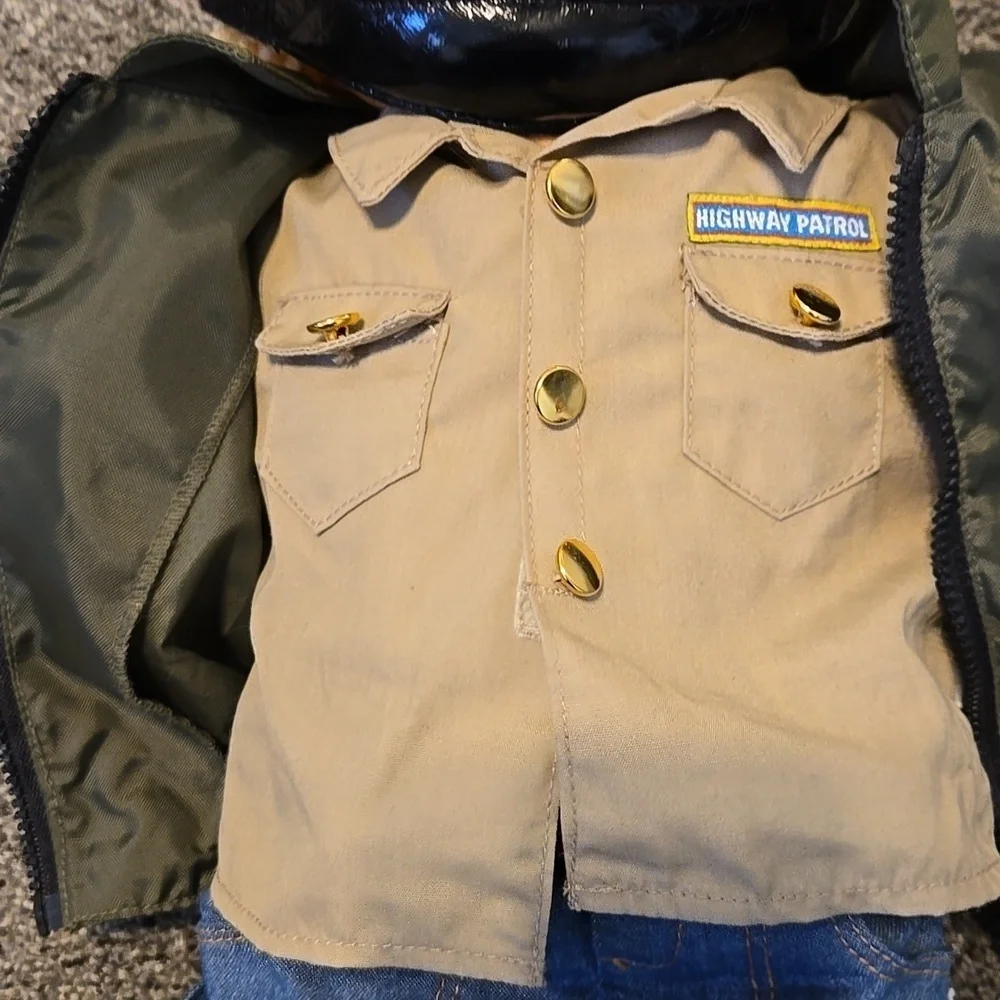 Vintage Cabbage Patch Man 20 Anniversary 1983-2003 Police Officer Doll